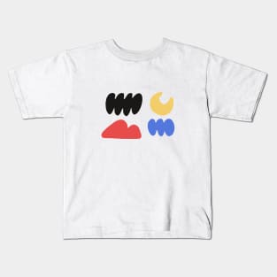 Shapes are cute Kids T-Shirt